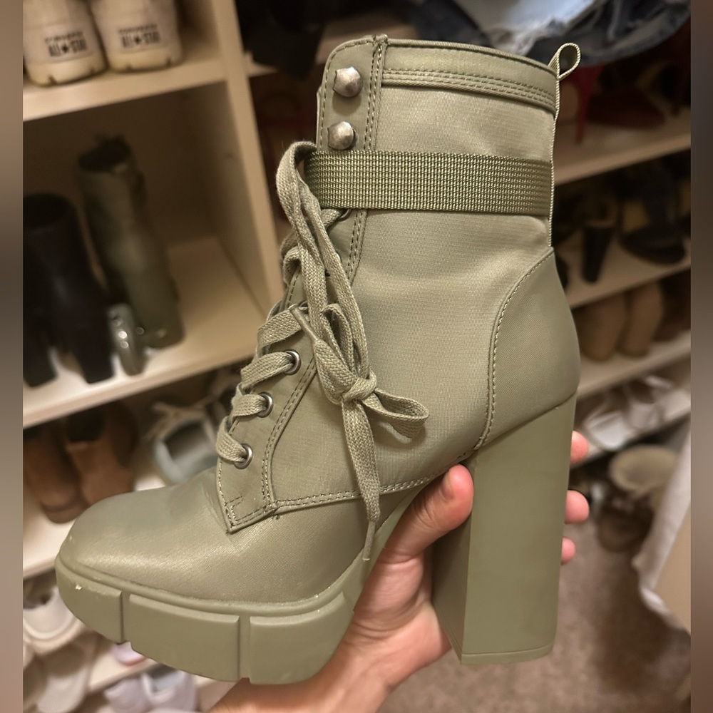 Steve madden combat boots